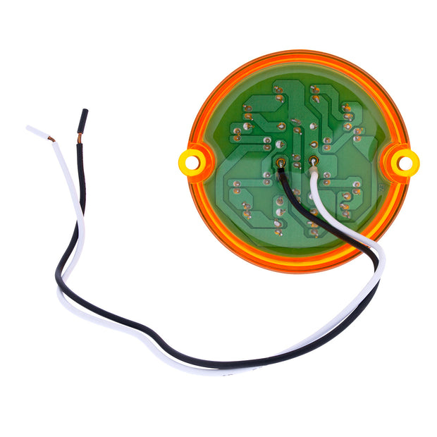19 LED Reflector Grakon 1000 Style Cab Light - Amber LED/Amber Lens