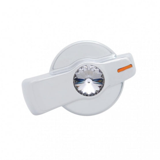A/C Knob (Newer Model) With Clear Crystal For 2005-2010 Freightliner