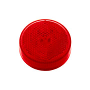 8 LED 2-1/2" Round Reflectorize Light Kit (Clearance/Marker) - Red LED/Red Lens