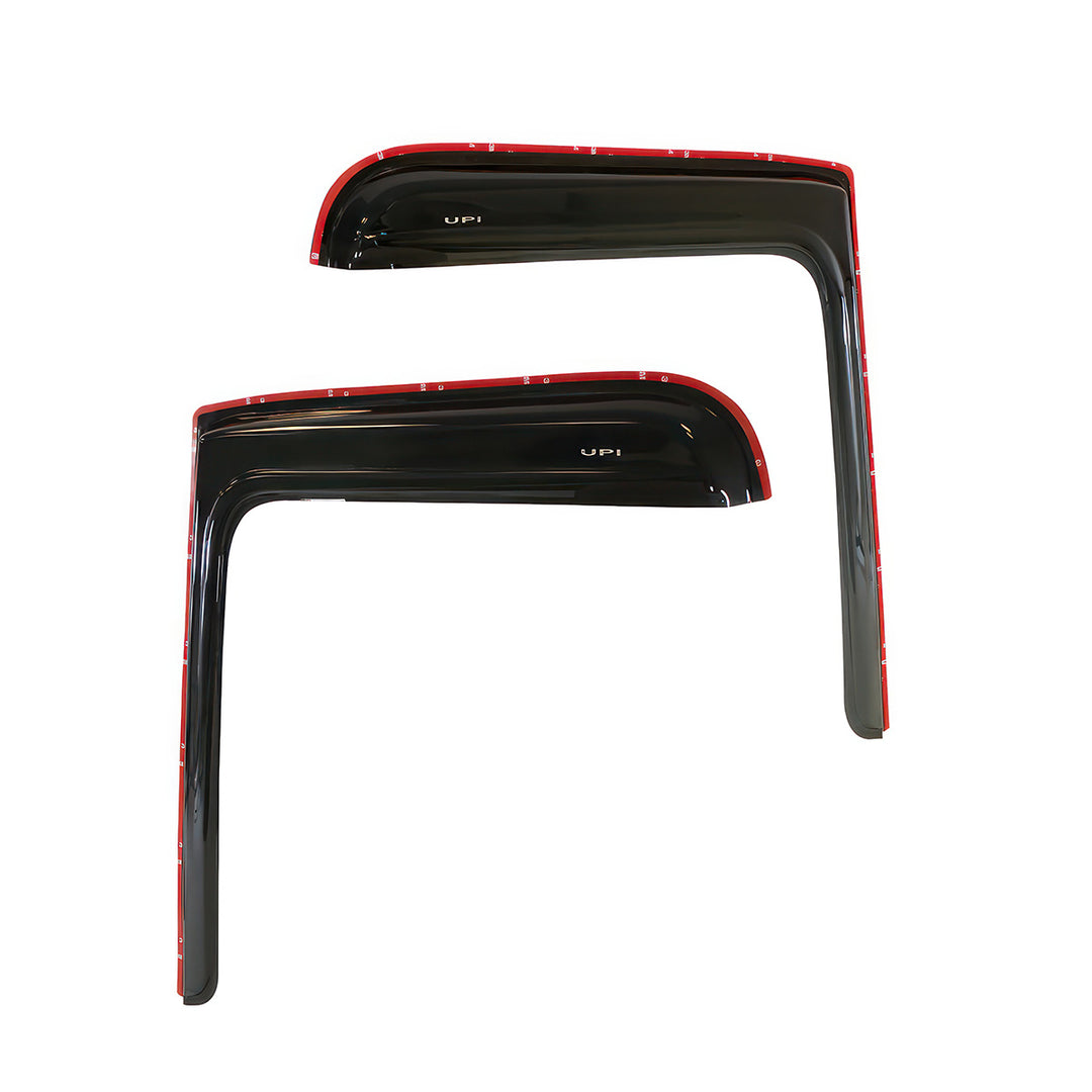 Window Vent Visor For 2008-2017 Freightliner Cascadia - Smoke (Pair)