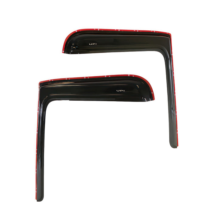 Window Vent Visor For 2008-2017 Freightliner Cascadia - Smoke (Pair)