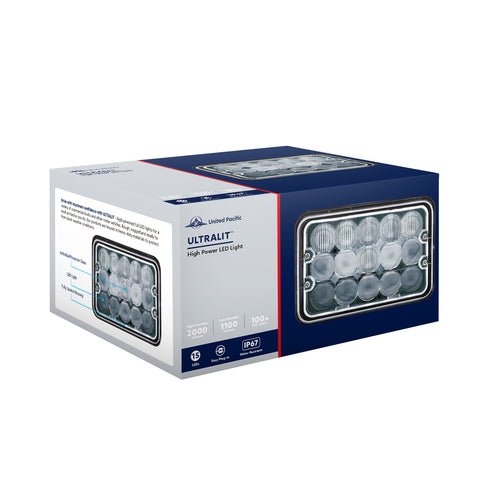 ULTRALIT - 15 High Power LED Projector Rectangular Light