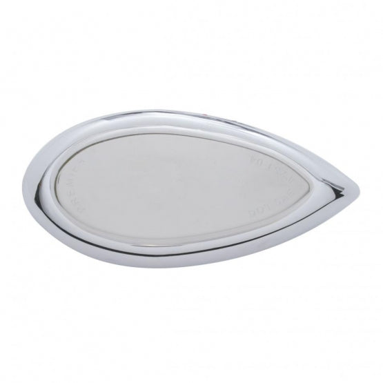 39 LED "Teardrop" Auxiliary Light With Bezel - Amber LED/Chrome Lens