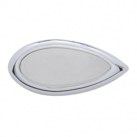 39 LED "Teardrop" Auxiliary Light With Bezel - Amber LED/Chrome Lens