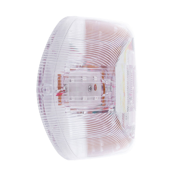 31 LED Turn Signal Light For 1987-2007 Peterbilt 379/378/357  - Amber LED/Clear Lens