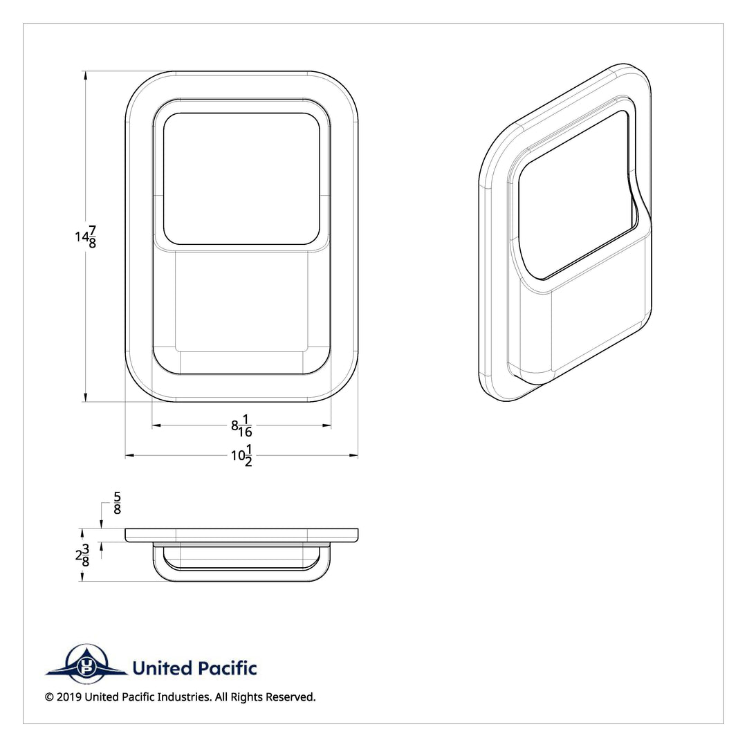 International Door Pocket Cover - Passenger Side