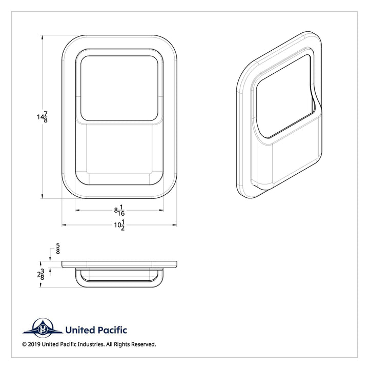 International Door Pocket Cover - Passenger Side