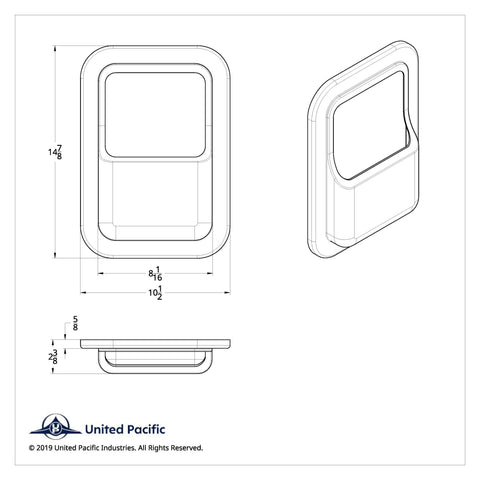 International Door Pocket Cover - Passenger Side