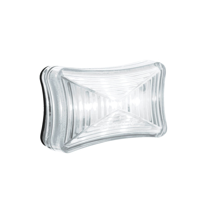 3 LED Rectangular Auxiliary Light-White LED/Clear Lens