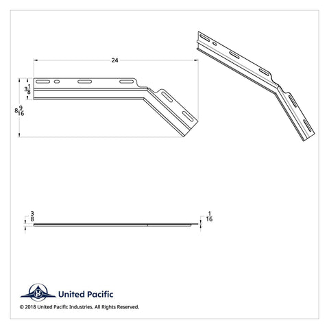 45 Degree Angled Conspicuity Reflector Plates (Pair)