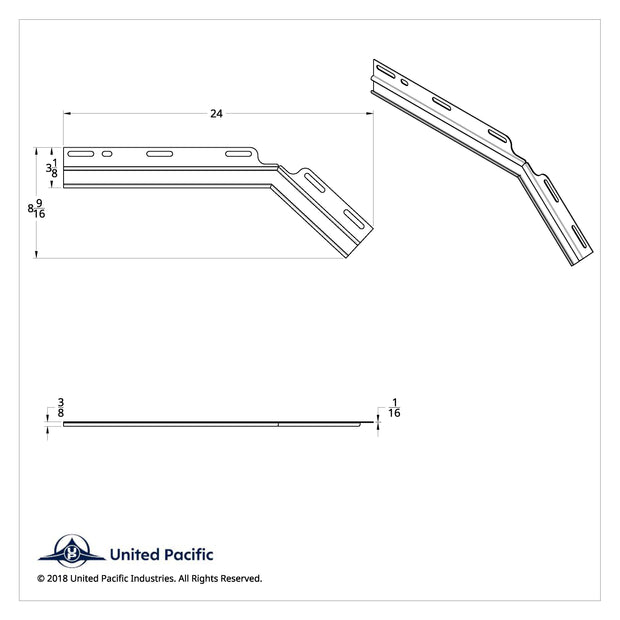 45 Degree Angled Conspicuity Reflector Plates (Pair)