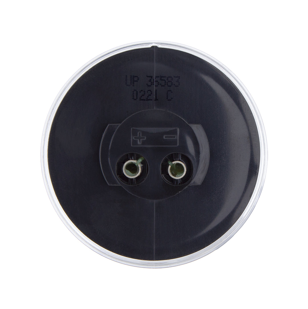 4 LED 2-1/2" Round Abyss Light (Clearance/Marker) - White LED/Clear Lens