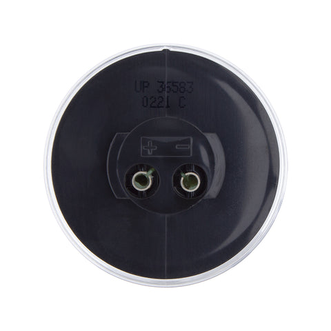 4 LED 2-1/2" Round Abyss Light (Clearance/Marker) - White LED/Clear Lens