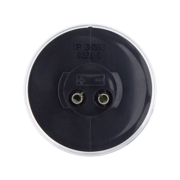4 LED 2-1/2" Round Abyss Light (Clearance/Marker) - White LED/Clear Lens