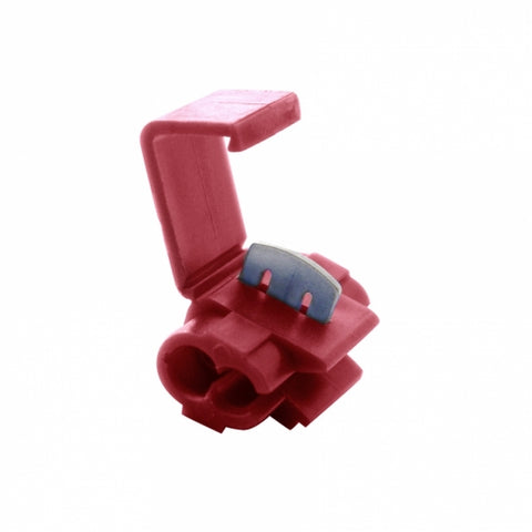 22-18 AWG Red Sanp Lock Tap Splice Connector