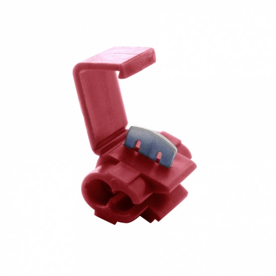 22-18 AWG Red Sanp Lock Tap Splice Connector