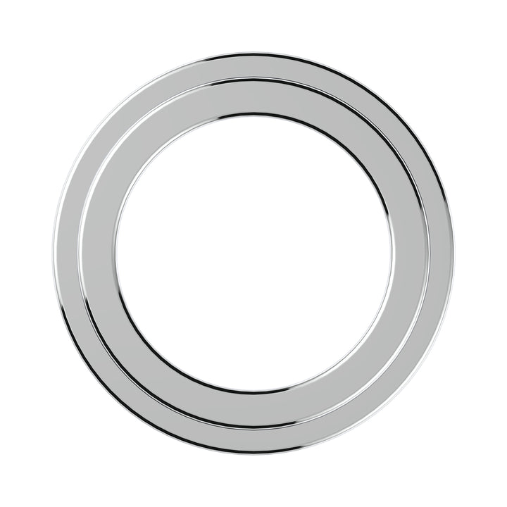 Chrome Plastic Small Gauge Bezel Without Visor For Freightliner