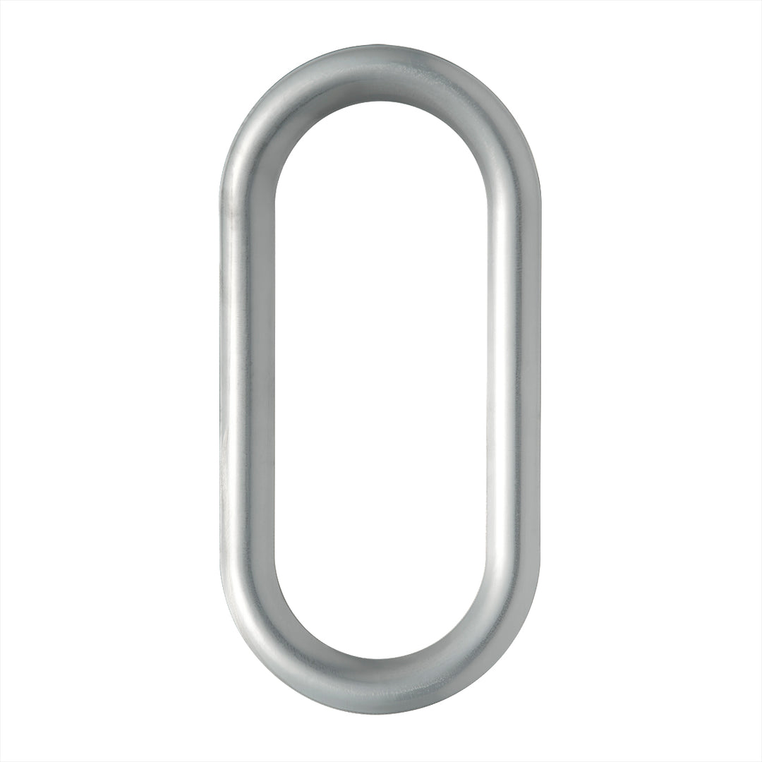 Stainless Steel Oval Window Trim With Sealant Adhesive For Peterbilt
