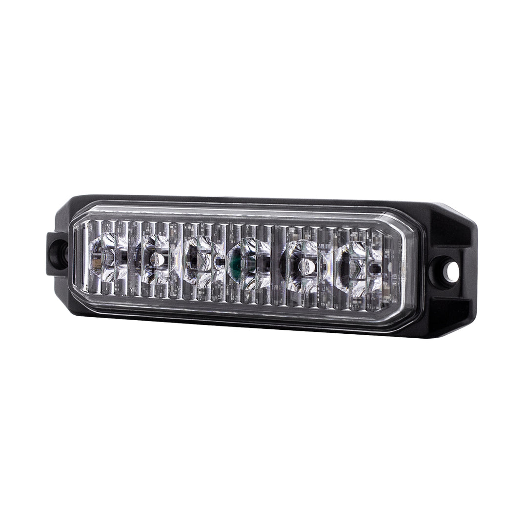 6 High Power LED "Competition Series" Slim Warning Light - Red