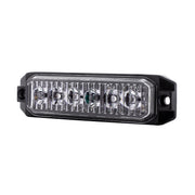 6 High Power LED "Competition Series" Slim Warning Light - Red