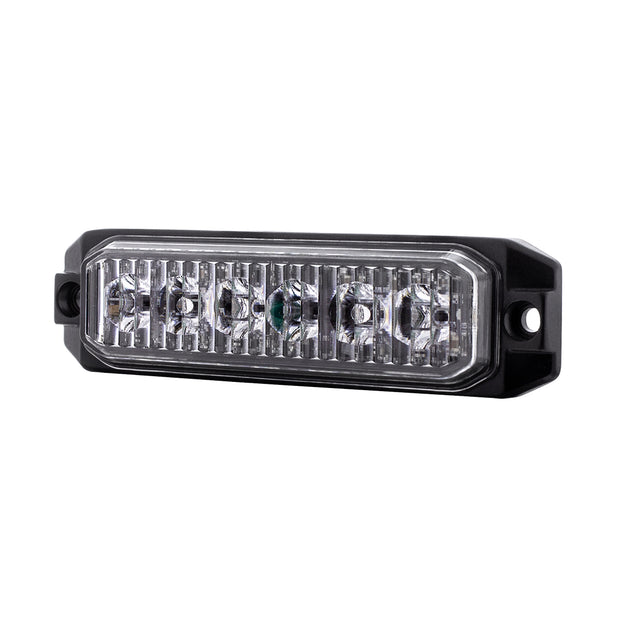 6 High Power LED "Competition Series" Slim Warning Light - Red