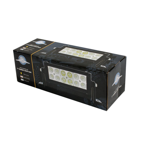 12 High Power LED 7" Combo Light Bar - Competition Series
