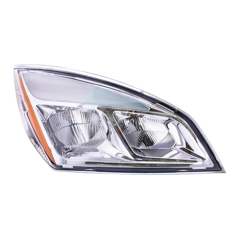 Chrome LED Headlight For 2018-2024 Freightliner Cascadia - Passenger