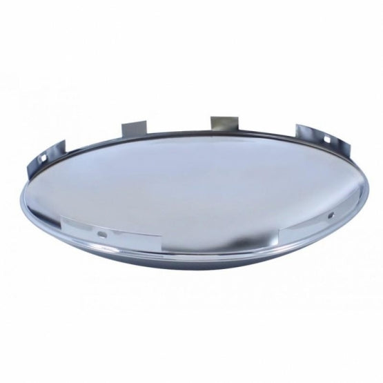 Universal Stainless Steel Dome Front Hubcap - 7/16" Lip