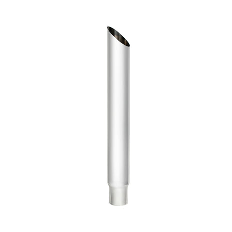 6" Mitred Reduce To 5" O.D. Bottom Exhaust - 48" L