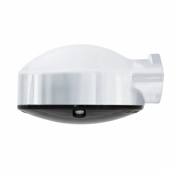 21 LED 3-1/4" Dual Function Signal Light For Harley Motorcycle With Housing - Amber LED/Smoke Lens