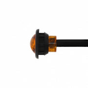 3 LED 3/4" Mini Light With Bezel (Clearance/Marker) - Amber LED/Amber Lens
