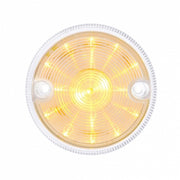 15 LED 3" Series 2 Light Only For Double Face Light Housing- Amber LED/Clear Lens