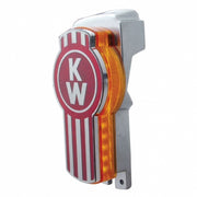 32 LED Backlit Emblem Light For Kenworth - Amber LED/Amber Lens