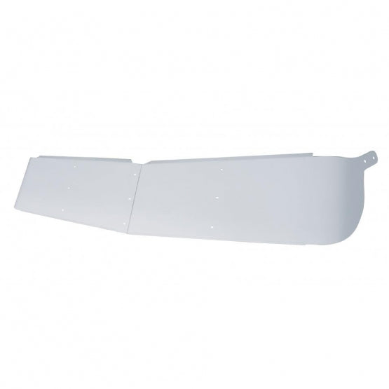 12" Stainless Curved Windshield Drop Visor For 1995-2006 Kenworth W900