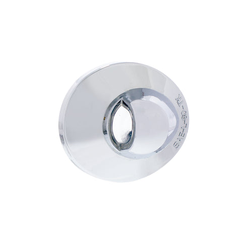 Chrome License Plate Light Lens For 1990-2004 Ford Truck