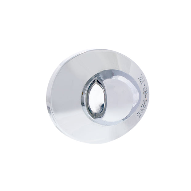 Chrome License Plate Light Lens For 1990-2004 Ford Truck