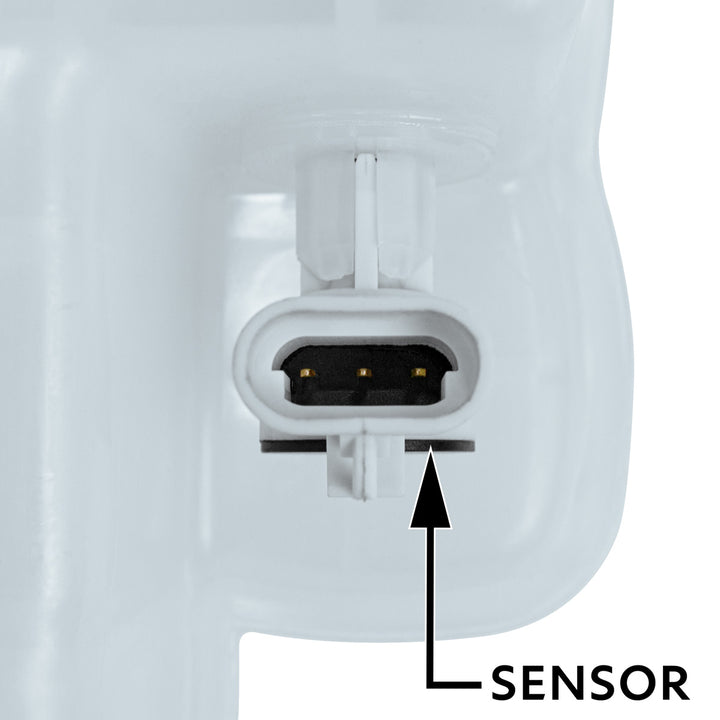 Pressurized Coolant Reservoir &amp; Coolant Level Sensor For 2017-2021 Kenworth T680