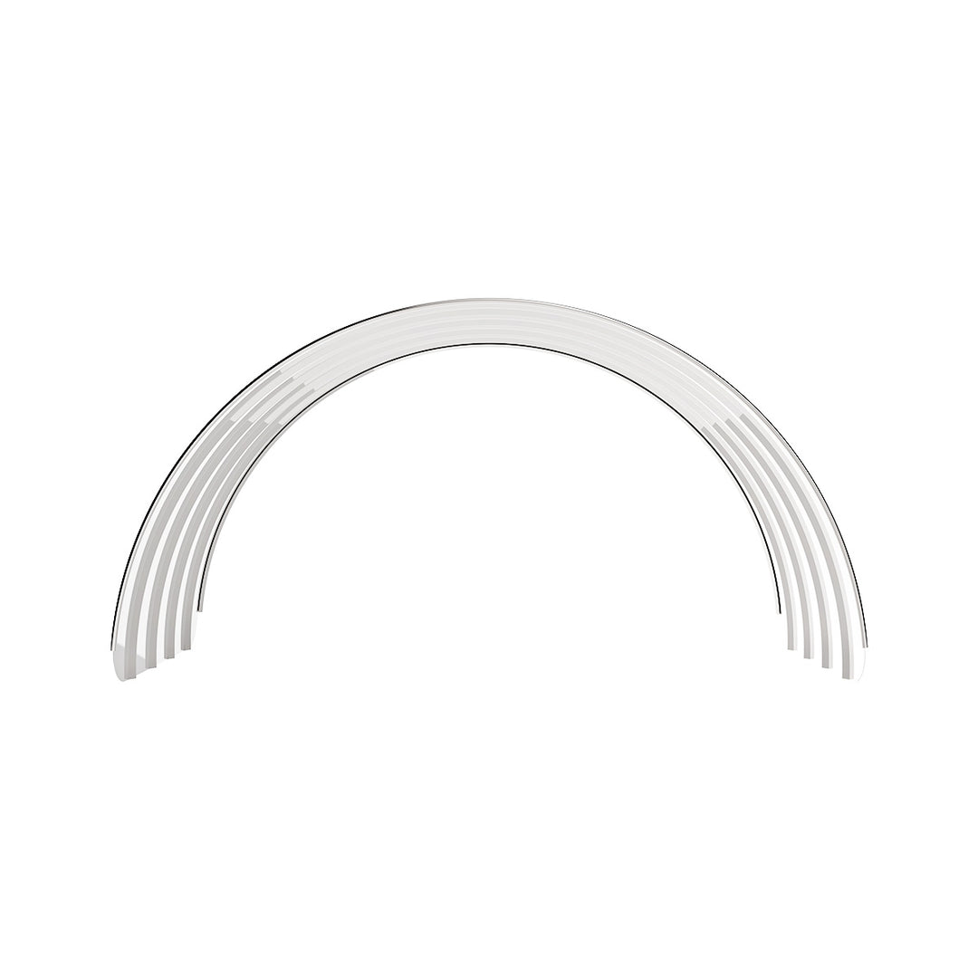 80" 430 Stainless Steel (18ga) Single Axle Fender - SR Series  (Pair)