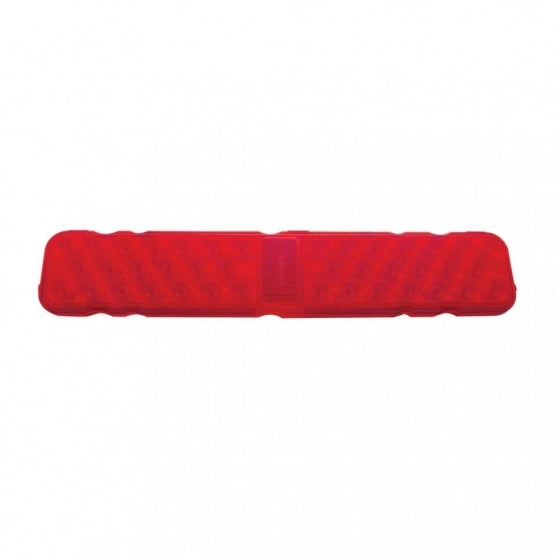 40 LED Rectangular Light (Stop, Turn &amp; Tail) - Red LED/Red Lens
