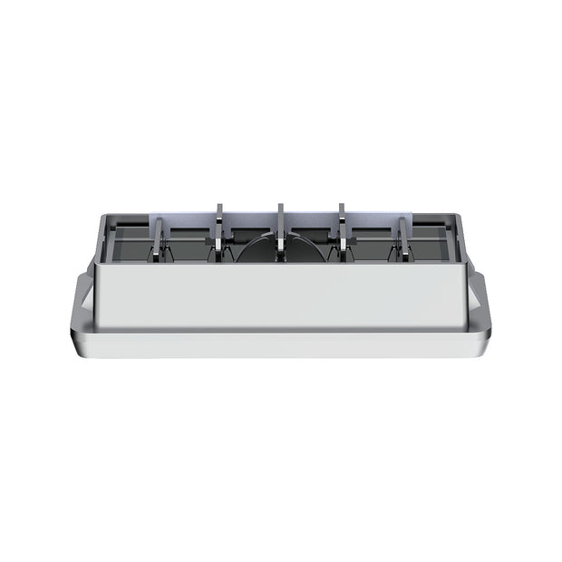 Chrome Plastic A/C Vent For 2001 & Earlier Kenworth -Center