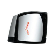 Hood Mirror Assembly W/LED Lights On Mirror Cover & Glass For 2018-2024 Volvo VNL - Driver
