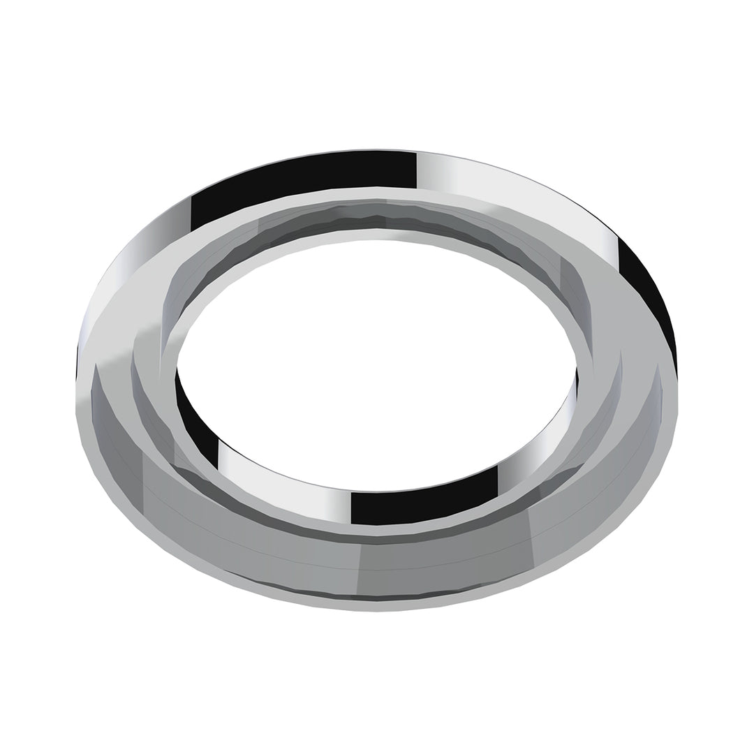 Chrome Plastic Small Gauge Bezel Without Visor For Freightliner