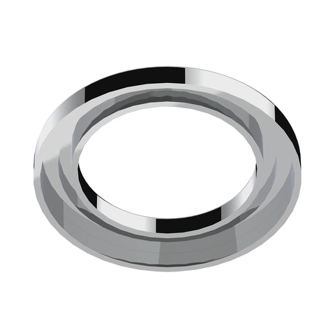 Chrome Plastic Small Gauge Bezel Without Visor For Freightliner