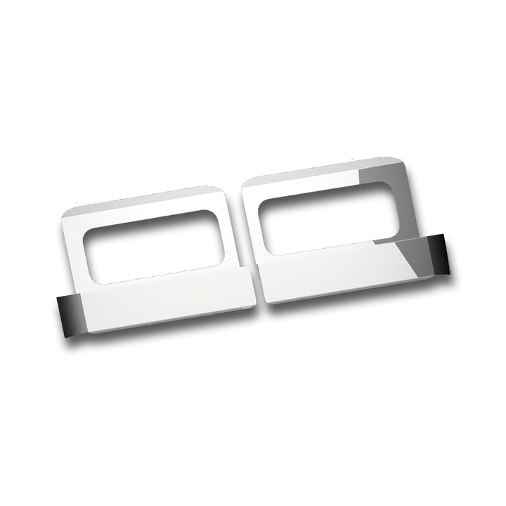 Stainless Fender Guard With Curved End &amp; Headlight Accent For 1998-18 Western Star Constellation