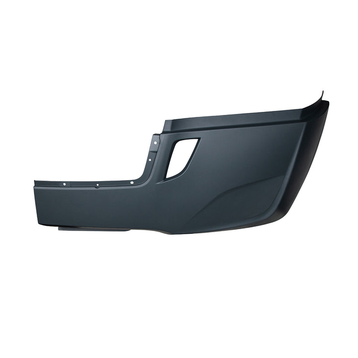 Bumper Cover w/o Fog Light Opening &amp; w/o Deflector Holes For 2018-2024 FL Cascadia - Driver