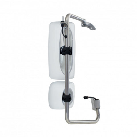 Chrome Mirror Assembly For 2001-2020 Freightliner Columbia - Passenger - Heated