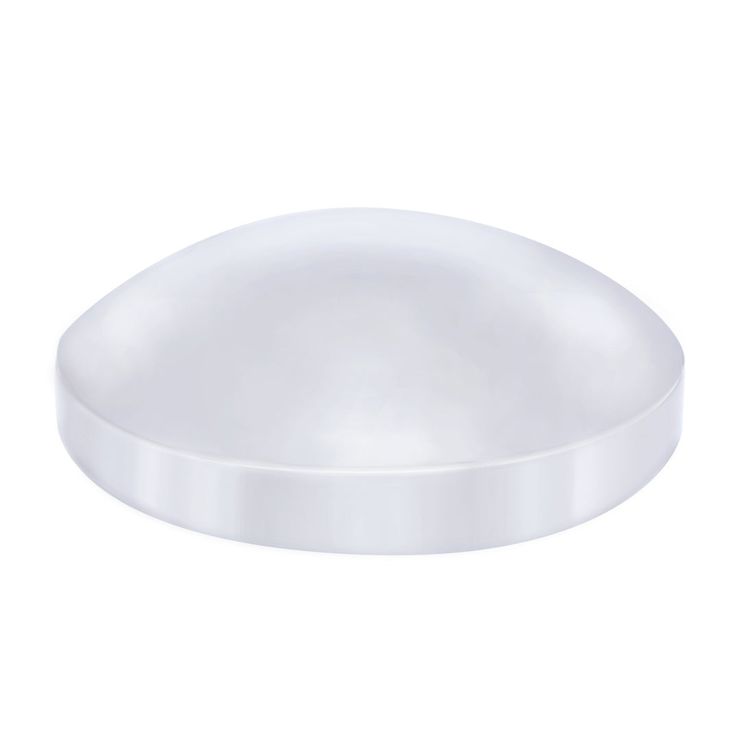 8" Stainless Dome Rear Hubcap