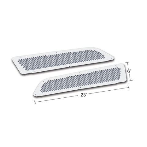 Stainless Air Intake Grille For 2014+ Kenworth T880