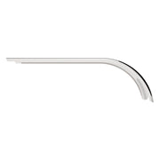 80" 430 Stainless Steel (16ga) Roll Formed Edge Smooth Half Fender - SS Series (Pair)