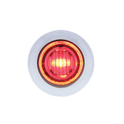 3 LED 3/4" Mini Double Fury Light (Clearance/Marker) - Red LED/Blue LED